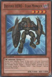Destiny HERO - Fear Monger [LCGX-EN130] Common - POKÉ JEUX