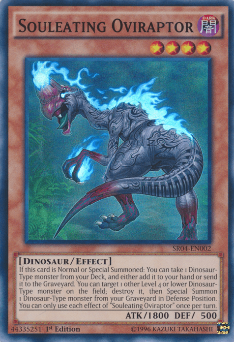 Souleating Oviraptor [SR04-EN002] Super Rare - POKÉ JEUX