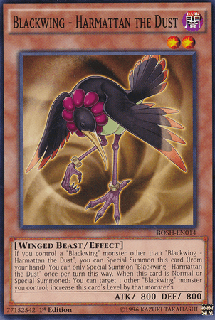 Blackwing - Harmattan the Dust [BOSH-EN014] Common - POKÉ JEUX