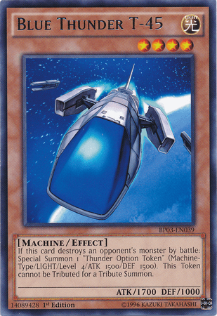 Blue Thunder T-45 [BP03-EN039] Rare - POKÉ JEUX