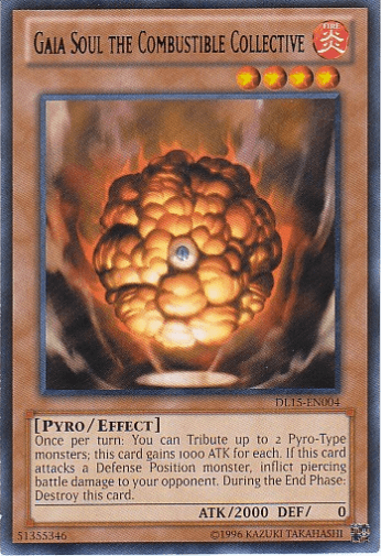 Gaia Soul the Combustible Collective (Green) [DL15-EN004] Rare - POKÉ JEUX