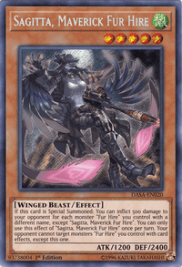 Sagitta, Maverick Fur Hire [DASA-EN020] Secret Rare - POKÉ JEUX