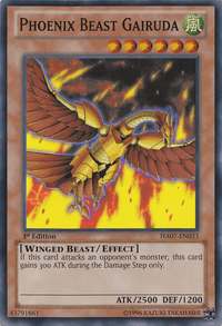 Phoenix Beast Gairuda [HA07-EN033] Super Rare - POKÉ JEUX
