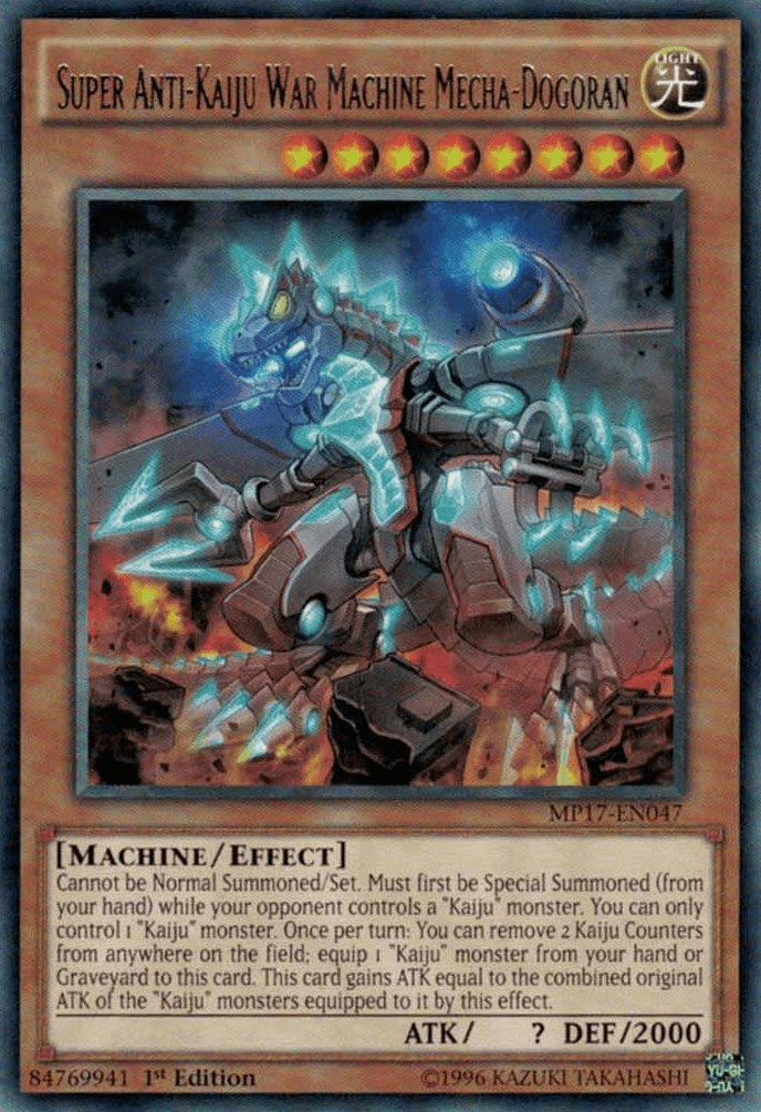 Super Anti-Kaiju War Machine Mecha-Dogoran [MP17-EN047] Rare - POKÉ JEUX