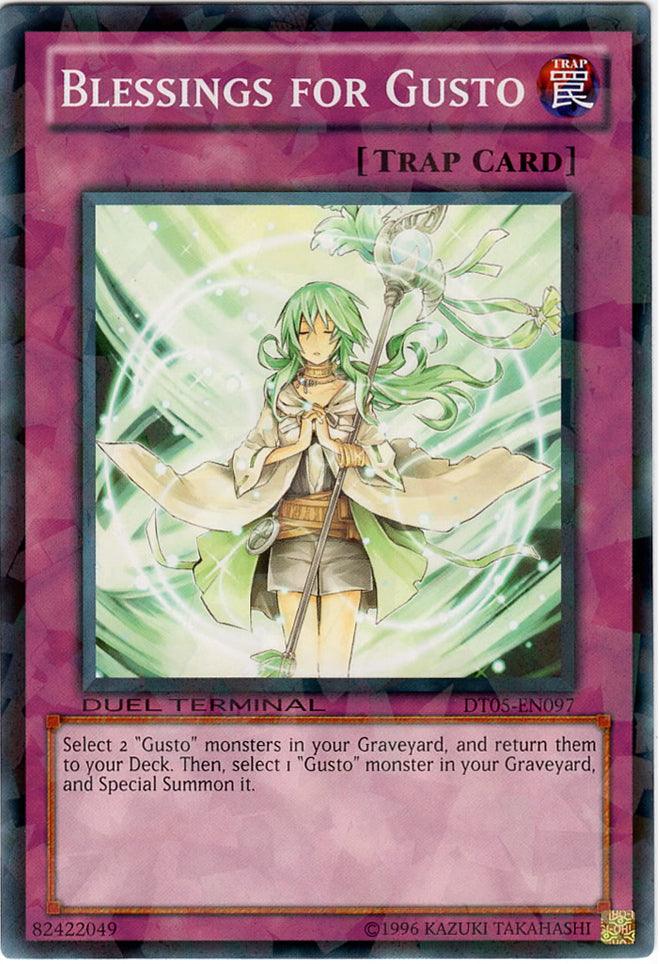 Blessings for Gusto [DT05-EN097] Common - POKÉ JEUX