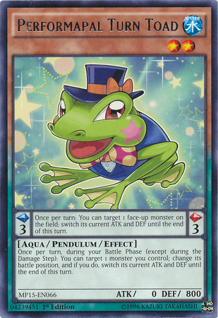 Performapal Turn Toad [MP15-EN066] Rare - POKÉ JEUX