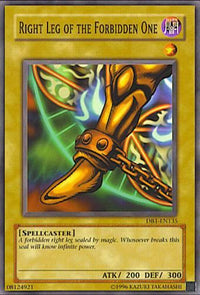 Right Leg of the Forbidden One [DB1-EN135] Common - POKÉ JEUX