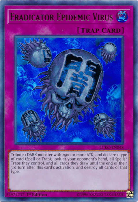 Eradicator Epidemic Virus [LCKC-EN048] Ultra Rare - POKÉ JEUX