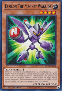 Epsilon The Magnet Warrior [MP23-EN014] Rare - POKÉ JEUX
