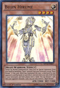 Bujin Hirume [MP15-EN017] Ultra Rare - POKÉ JEUX