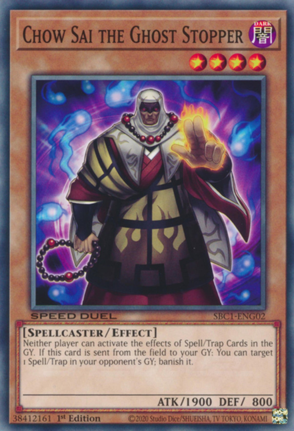Chow Sai the Ghost Stopper [SBC1-ENG02] Common - POKÉ JEUX