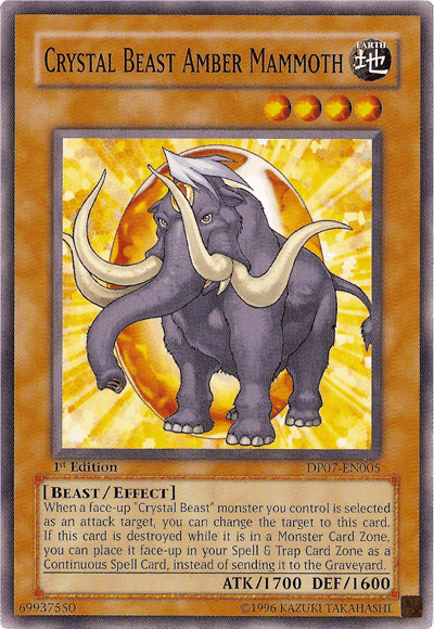 Crystal Beast Amber Mammoth [DP07-EN005] Common - POKÉ JEUX