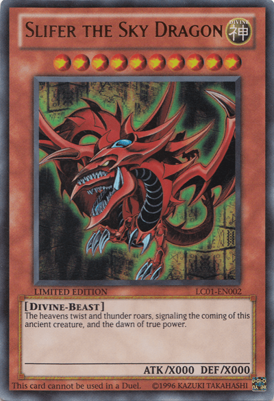 Slifer the Sky Dragon [LC01-EN002] Ultra Rare - POKÉ JEUX