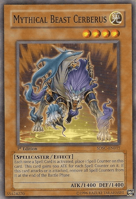Mythical Beast Cerberus [SDSC-EN015] Common - POKÉ JEUX
