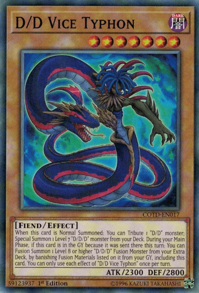D/D Vice Typhon [COTD-EN017] Common - POKÉ JEUX