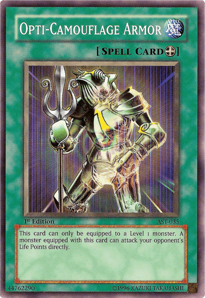 Opti-Camouflage Armor [AST-035] Common - POKÉ JEUX