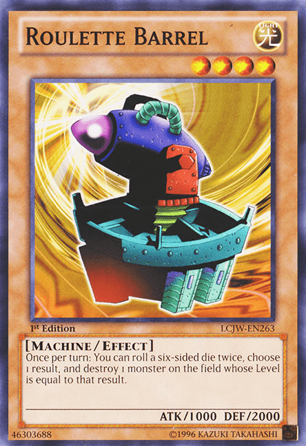 Roulette Barrel [LCJW-EN263] Common - POKÉ JEUX