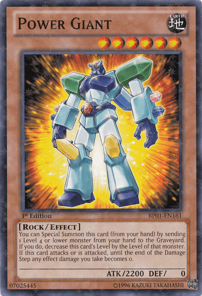 Power Giant [BP01-EN161] Starfoil Rare - POKÉ JEUX