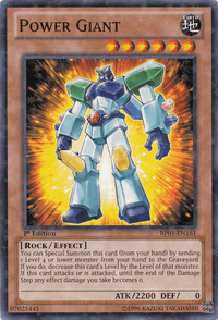 Power Giant [BP01-EN161] Starfoil Rare - POKÉ JEUX
