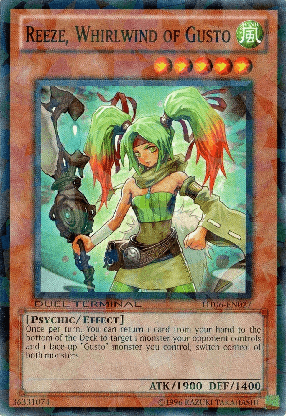 Reeze, Whirlwind of Gusto [DT06-EN027] Common - POKÉ JEUX