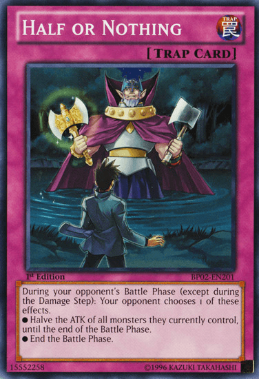 Half or Nothing [BP02-EN201] Mosaic Rare - POKÉ JEUX