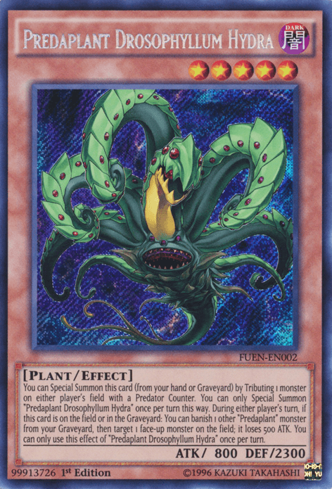 Predaplant Drosophyllum Hydra [FUEN-EN002] Secret Rare - POKÉ JEUX