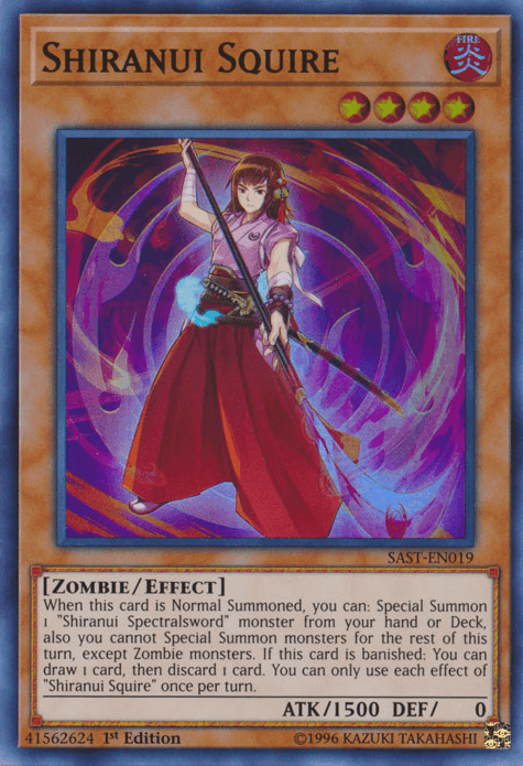 Shiranui Squire [SAST-EN019] Super Rare - POKÉ JEUX