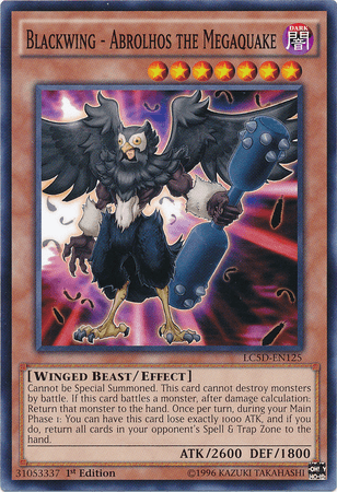 Blackwing - Abrolhos the Megaquake [LC5D-EN125] Common - POKÉ JEUX