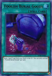 Foolish Burial Goods [BLRR-EN095] Ultra Rare - POKÉ JEUX