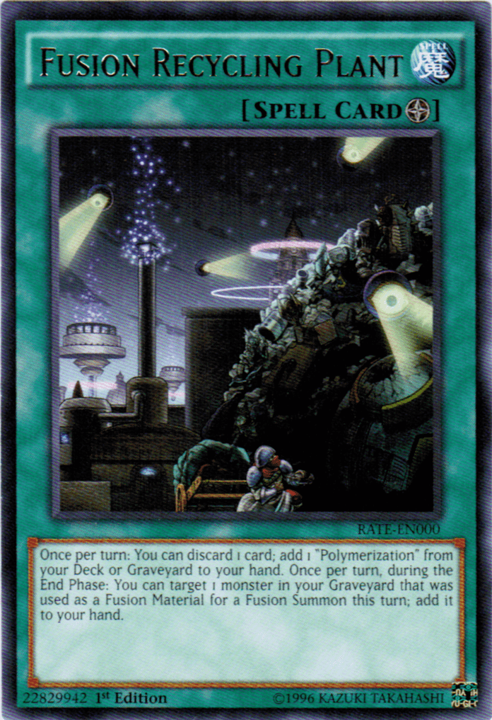 Fusion Recycling Plant [RATE-EN000] Rare - POKÉ JEUX