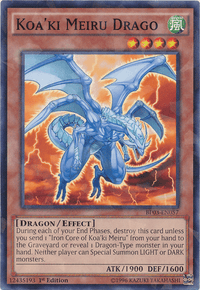 Koa'ki Meiru Drago [BP03-EN057] Shatterfoil Rare - POKÉ JEUX