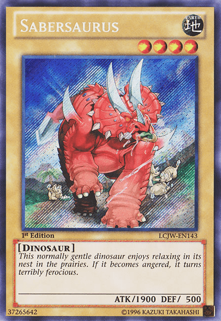 Sabersaurus [LCJW-EN143] Secret Rare - POKÉ JEUX