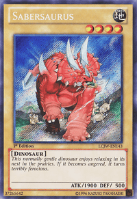 Sabersaurus [LCJW-EN143] Secret Rare - POKÉ JEUX