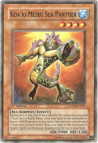 Koa'ki Meiru Sea Panther [SOVR-EN027] Common - POKÉ JEUX