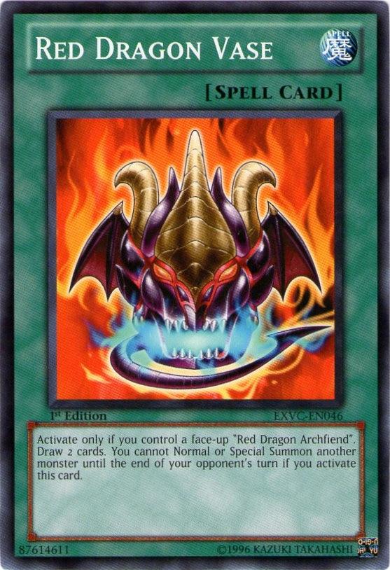 Red Dragon Vase [EXVC-EN046] Common - POKÉ JEUX