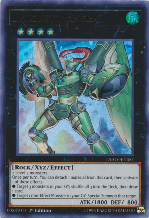 Daigusto Emeral [DUOV-EN081] Ultra Rare - POKÉ JEUX