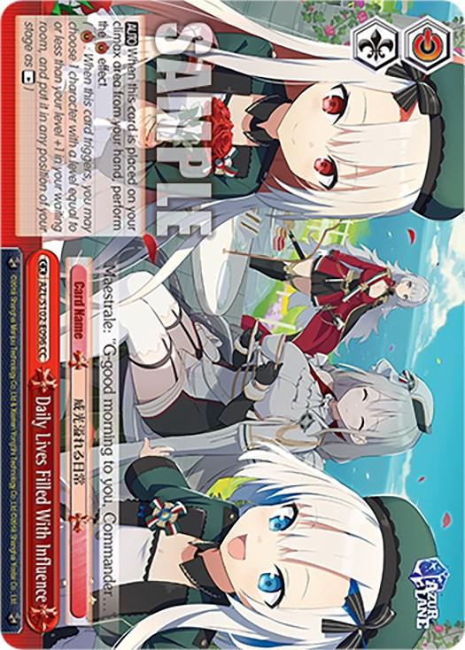 Daily Lives Filled With Influence (AZL/S102-E096 CC) [Azur Lane] - POKÉ JEUX