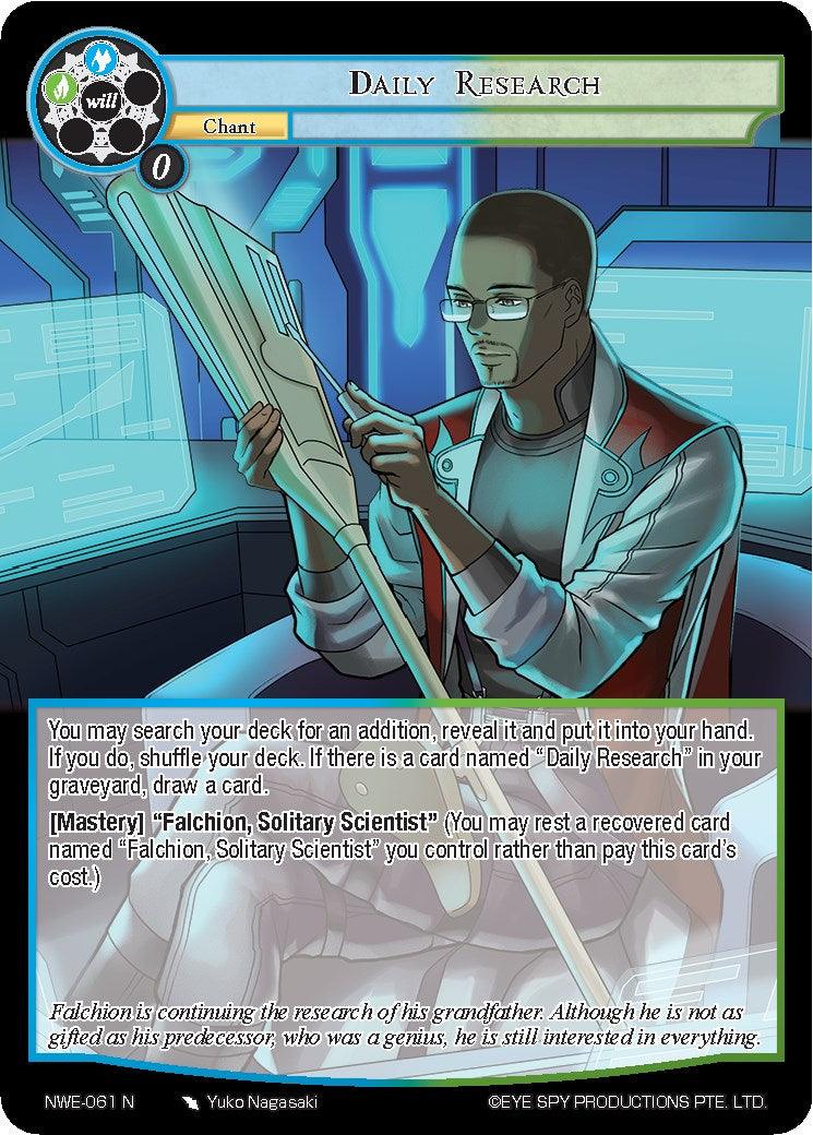 Daily Research (NWE-061 N) [A New World Emerges] - POKÉ JEUX