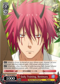 Daily Training, Benimaru (TSK/S70-E042 U) [That Time I Got Reincarnated as a Slime] - POKÉ JEUX