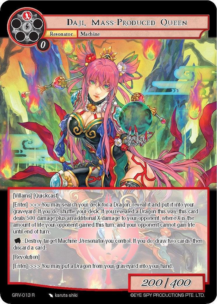 Daji, Mass-Produced Queen (GRV-013) [Game of Gods: Revolution] - POKÉ JEUX