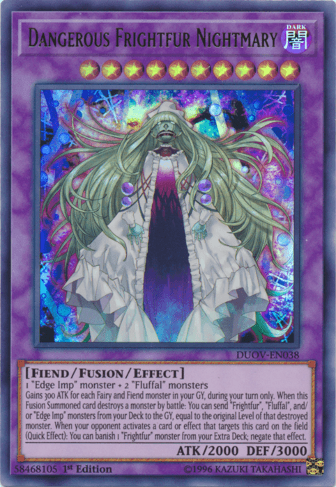 Dangerous Frightfur Nightmary [DUOV-EN038] Ultra Rare - POKÉ JEUX