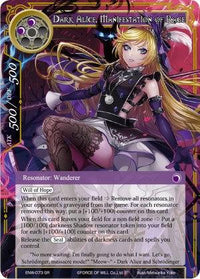 Dark Alice, Manifestation of Rage (ENW-073) [Echoes of the New World] - POKÉ JEUX