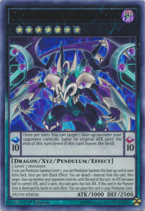 Dark Anthelion Dragon [DUOV-EN036] Ultra Rare - POKÉ JEUX