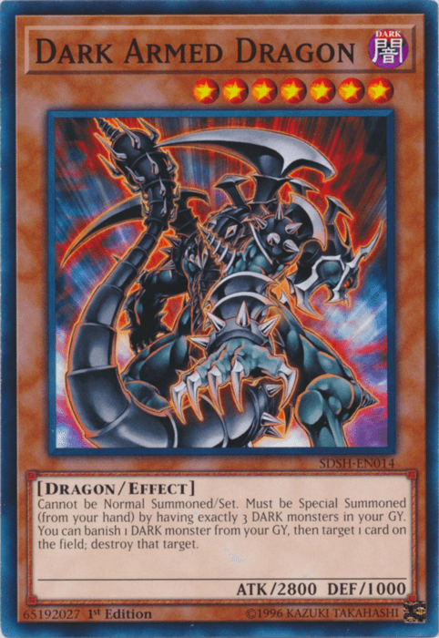 Dark Armed Dragon [SDSH-EN014] Common - POKÉ JEUX