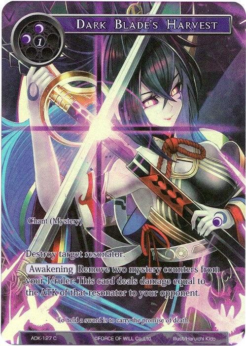 Dark Blade's Harvest (Full Art) (ADK-127) [Advent of the Demon King] - POKÉ JEUX