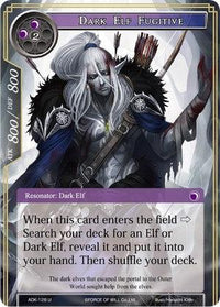 Dark Elf Fugitive (ADK-128) [Advent of the Demon King] - POKÉ JEUX