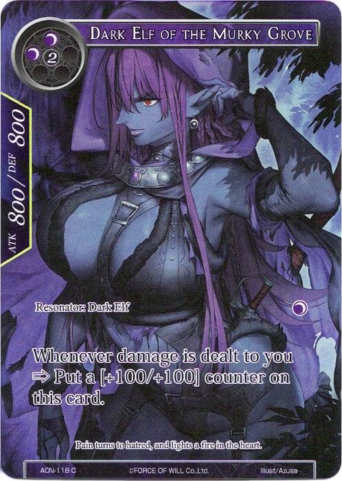 Dark Elf of the Murky Grove (Full Art) (ACN-118) [Ancient Nights] - POKÉ JEUX