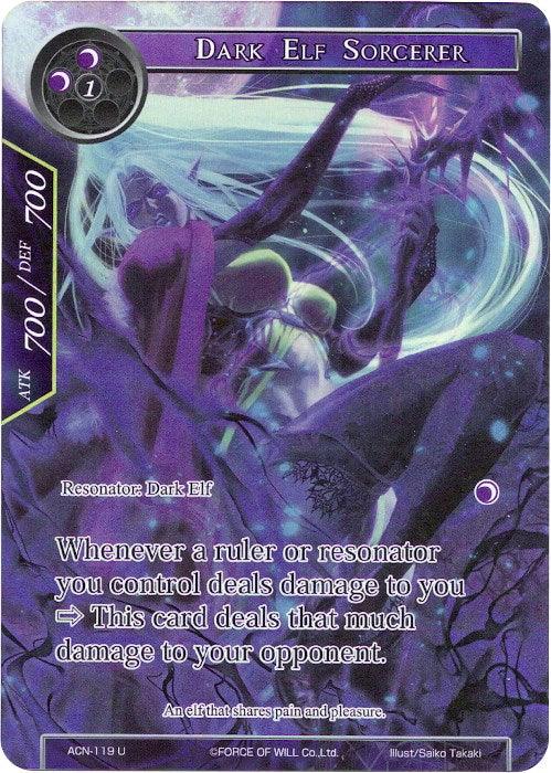 Dark Elf Sorcerer (Full Art) (ACN-119) [Ancient Nights] - POKÉ JEUX