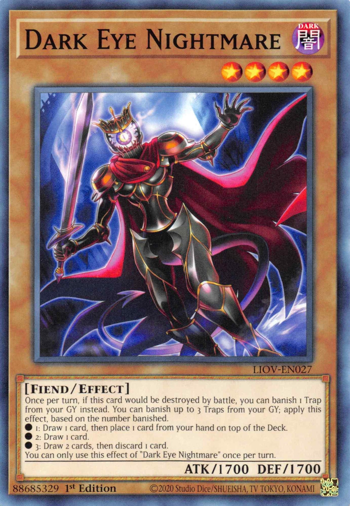 Dark Eye Nightmare [LIOV-EN027] Common - POKÉ JEUX
