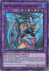 Dark Magician Girl the Dragon Knight (Alternate Art) (Blue) [DLCS-EN006] Ultra Rare - POKÉ JEUX